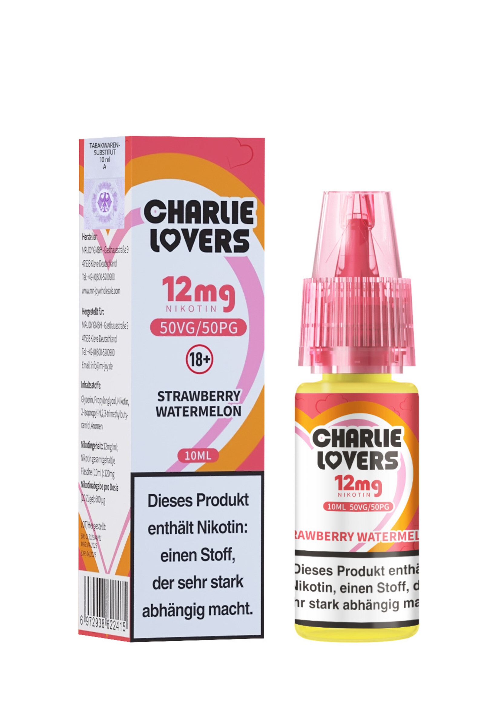 Charlie Lovers - Strawberry Watermelon - E-Liquid