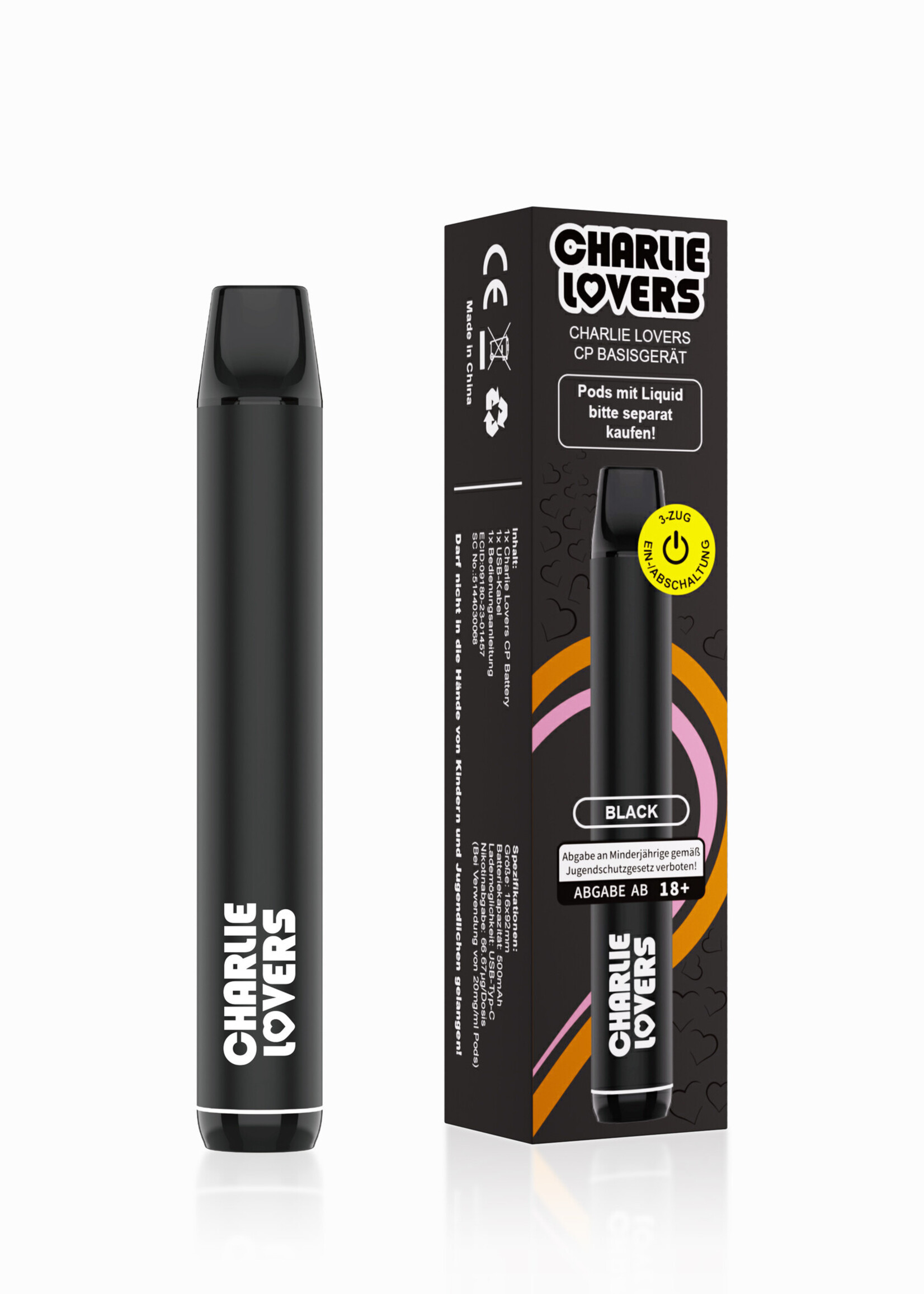 Charlie Lovers - CP Basisgerät - 500mAh