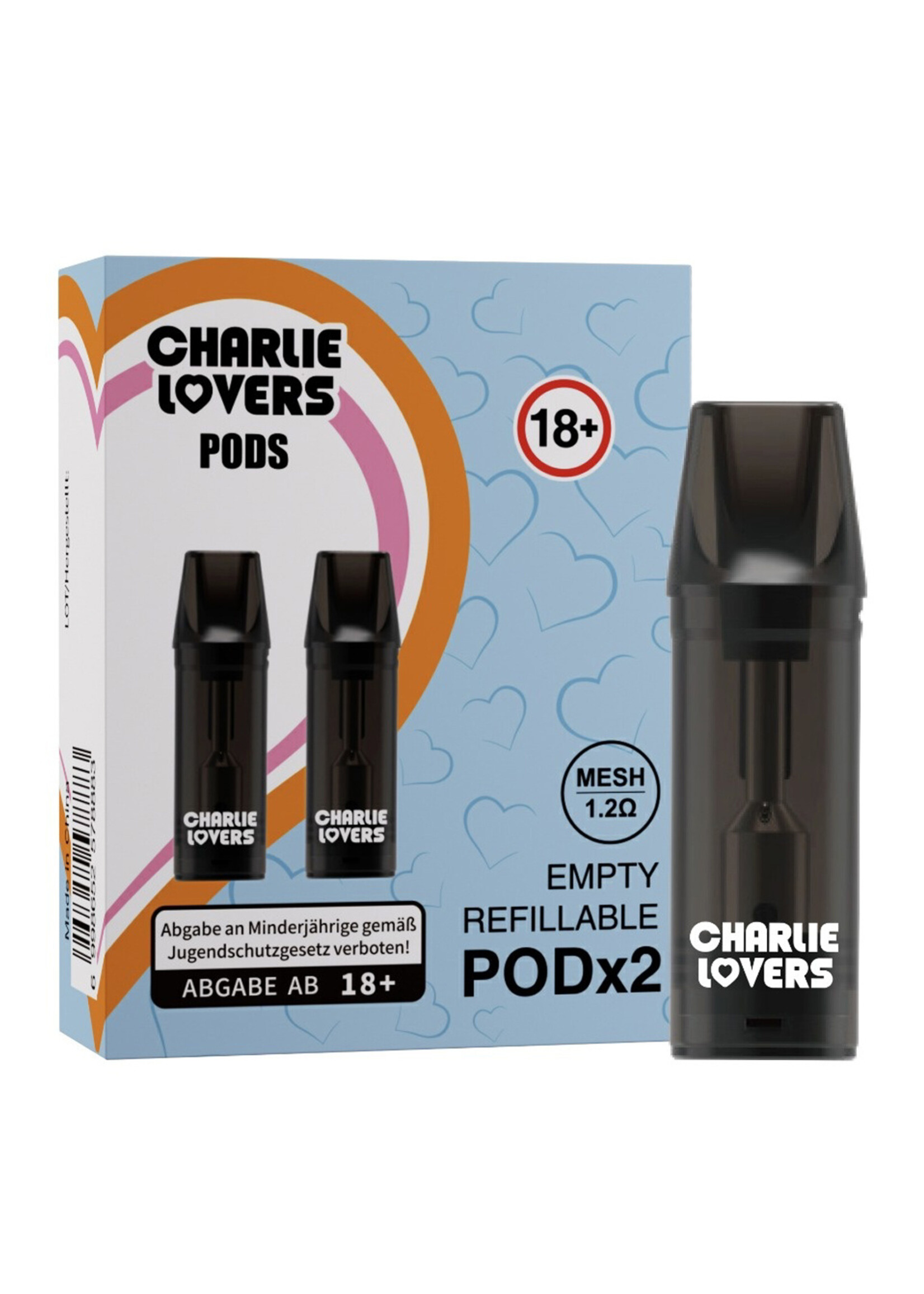 Charlie Lovers Pods - EMPTY PODS MESH  - 2St - (Elfa Kompatibel)