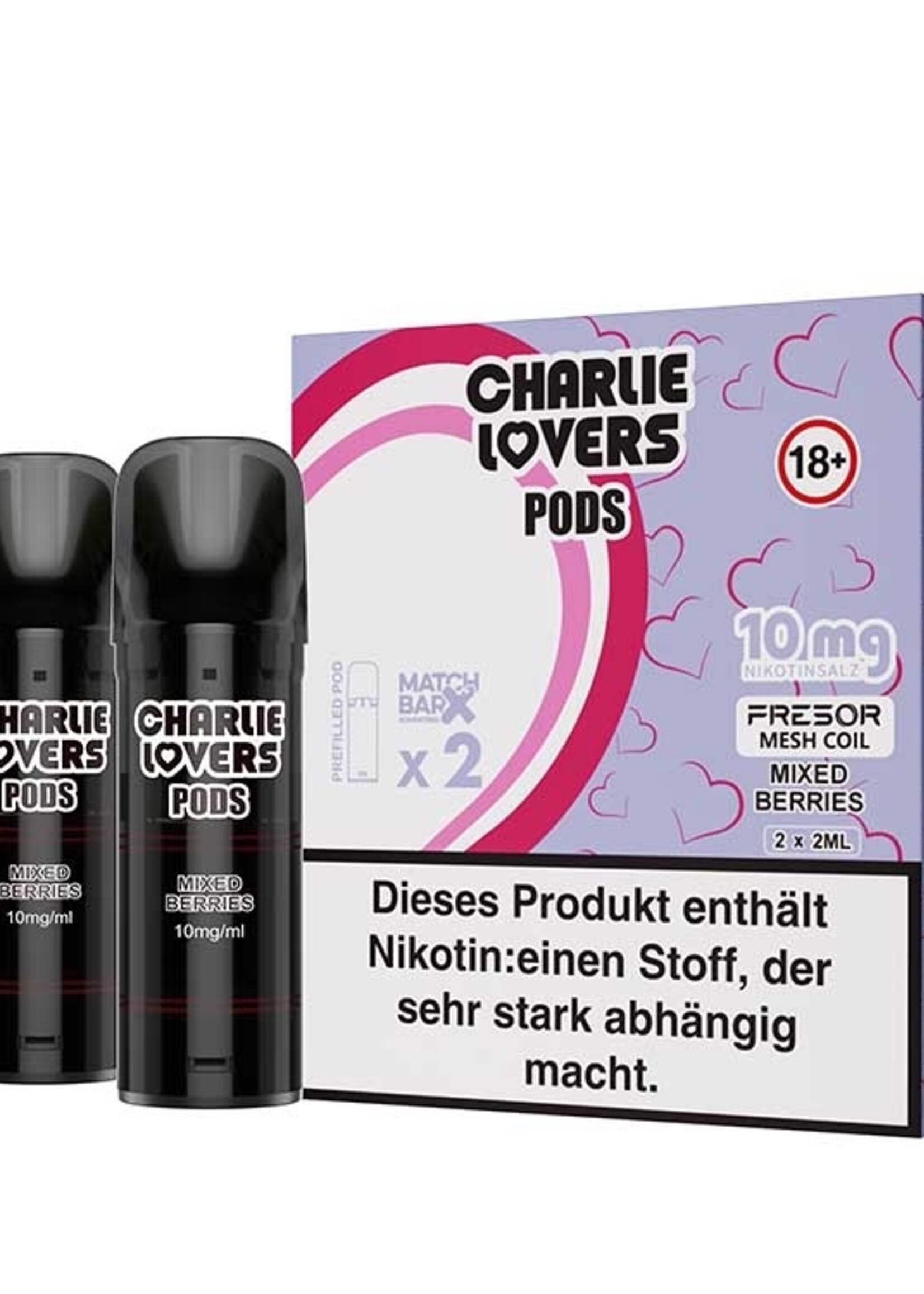 Charlie Lovers MESH Pods - MIX BERRIES - 2St