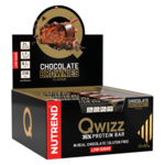 Nutrend Qwizz Protein Bar (12-pack) (Chocolate Brownies - 12 x 60 gram)