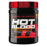 Scitec Nutrition Hot Blood Hardcore Pre-Workout (Tropical Punch - 375 gram)