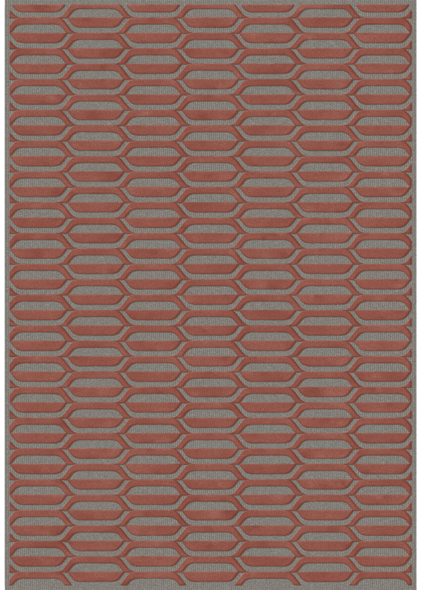 Brinker -  Graphix dessin 949 grey/red