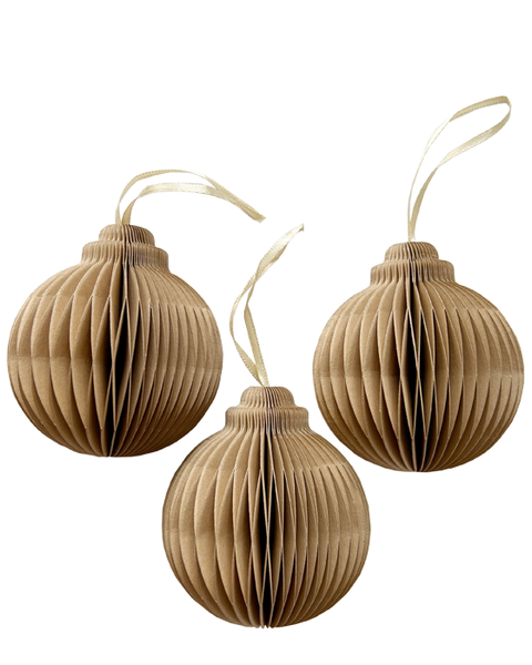 10X PAPER BALL CARAMEL