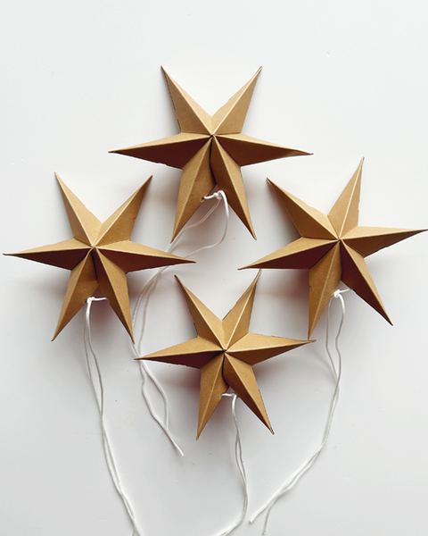 10x2 COFFEE MINI PAPER STARS