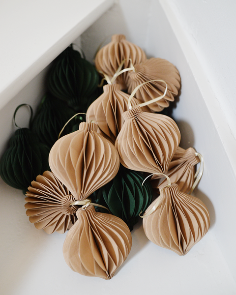 10x PAPER DROP CARAMEL