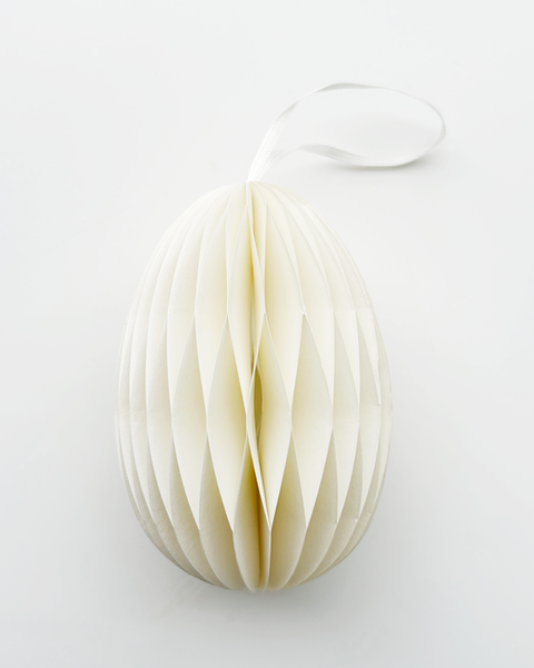 10 PAPER EGG WHITE 10cm