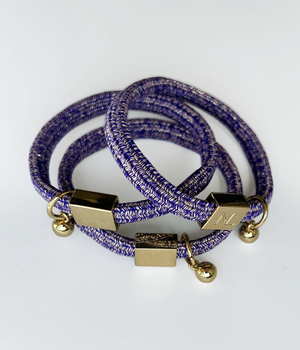 10 BLUE GOLD SPARKLE BRACELETS HAIR ELASTICS from May 10th