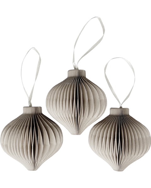 10x PAPER DROP WARM GRAY