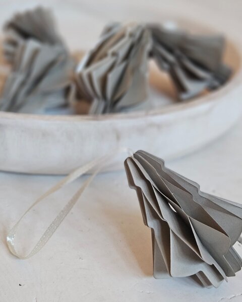 10x PAPIERBAUM WARMGRAU