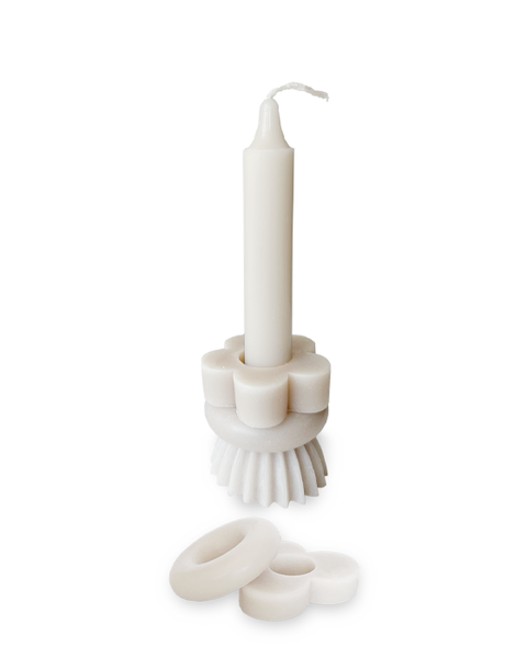 6x STACK CANDLE 17CM WARM WHITE - THE ORIGINAL