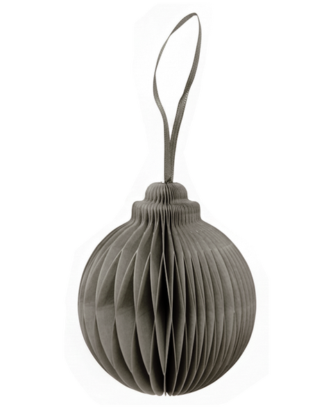 10x PAPER BALL GRAY GREEN