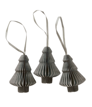 10x PAPER TREE GRAY GREEN