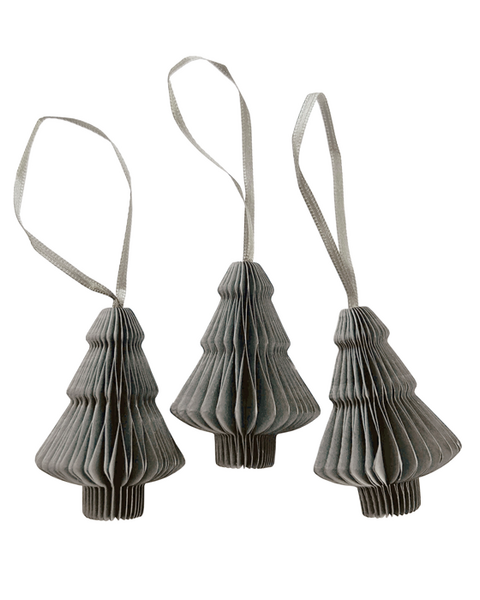 10x PAPER TREE GRAY GREEN