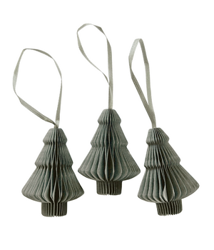 10x PAPIERBAUM GRAU GRUN