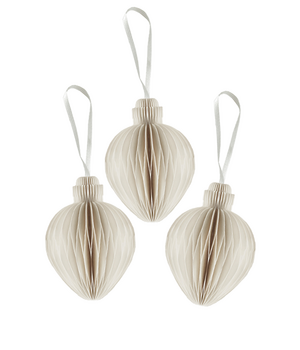 10x PAPER STRAWBERRY WHITE