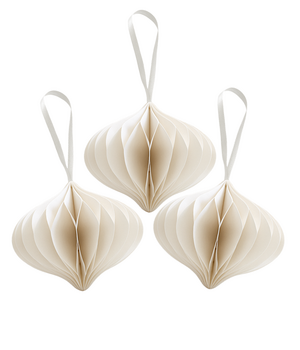 10x PAPER ONION WHITE