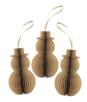 10x PAPIERSCHNEEMANN-KARAMELL