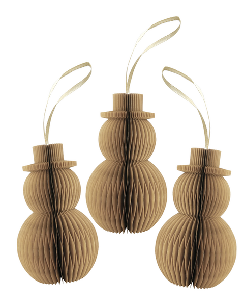 10x PAPIERSCHNEEMANN-KARAMELL