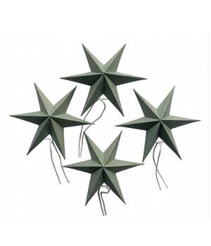 OLIVE GREEN MINI PAPER STARS
