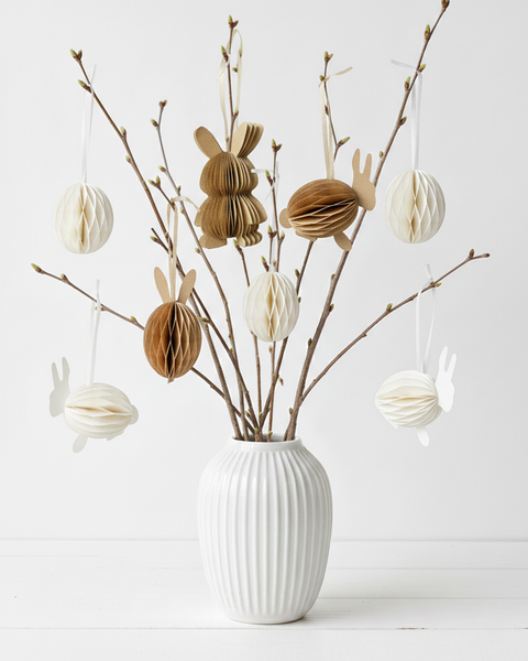 10 PAPIER LAPIN CARAMEL