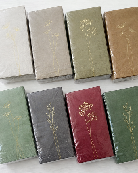 150 NAPKINS ARMY GREEN