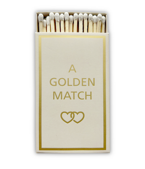 STREICHHOLZSCHACHTEL - A GOLDEN MATCH
