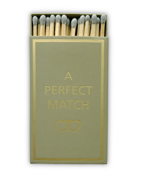 STREICHHOLZSCHACHTEL - A PERFECT MATCH
