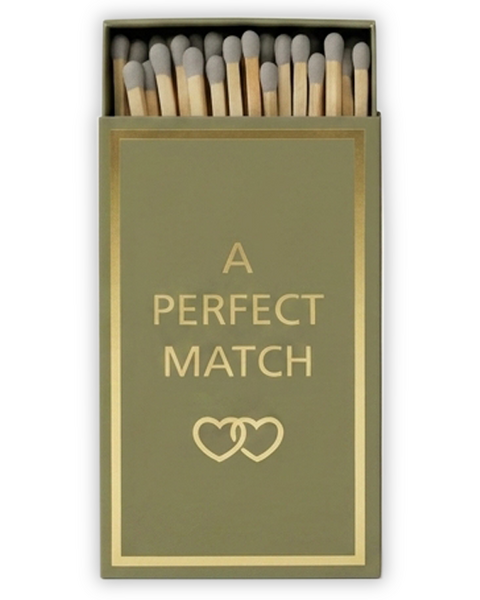 STREICHHOLZSCHACHTEL - A PERFECT MATCH