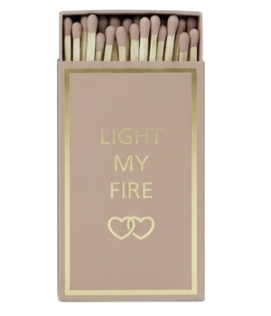 STREICHHOLZSCHACHTEL - LIGHT MY FIRE