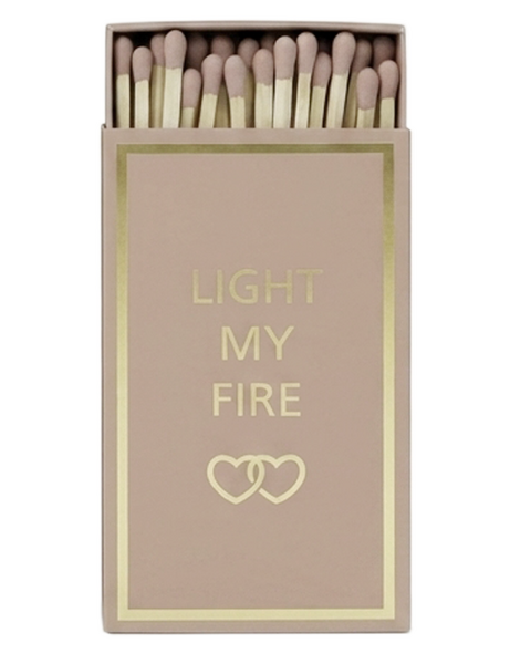 STREICHHOLZSCHACHTEL - LIGHT MY FIRE
