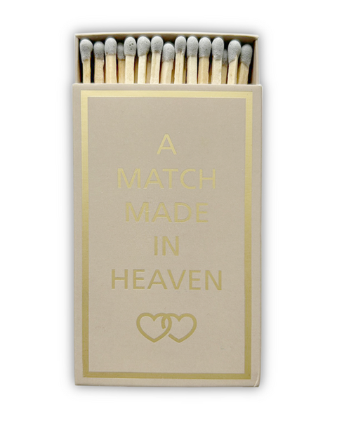 STREICHHOLZSCHACHTEL - A MATCH MADE IN HEAVEN