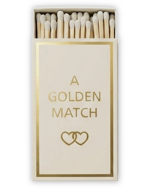 STREICHHOLZSCHACHTEL - A GOLDEN MATCH