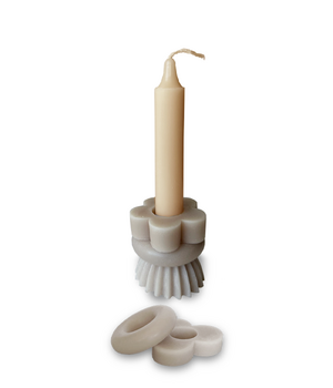 1 STACK CANDLE 17CM WARM SAND - THE ORIGINAL
