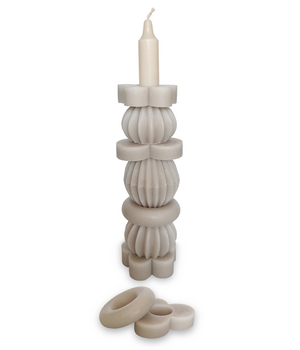 1 STAPELKERZE 25CM WARM SAND - THE ORIGINAL