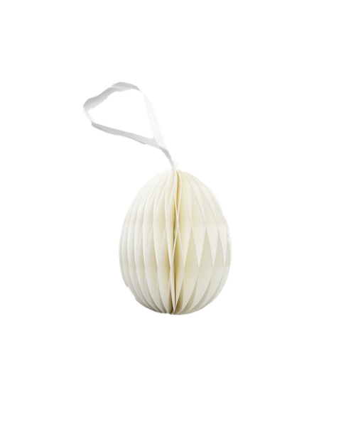 10 WITTE MINI PAPIEREN EIEREN