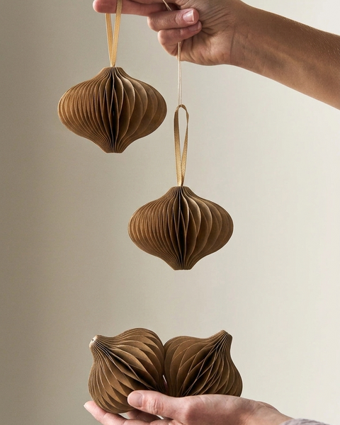 10x PAPER ONION CARAMEL