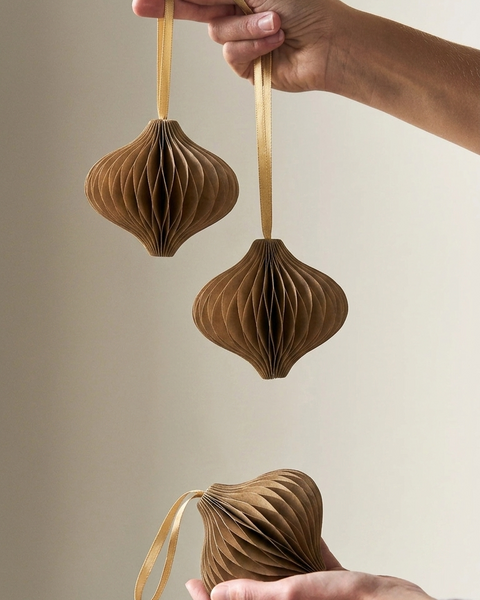 10x PAPER ONION CARAMEL