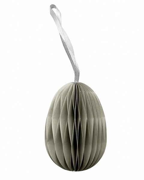10 PAPER EGGS MIST GRAY