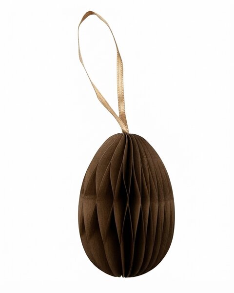 10 PAPER EGGS LIGHT BROWN