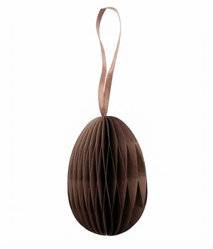 10 PAPER EGGS CHOCOLAT BROWN