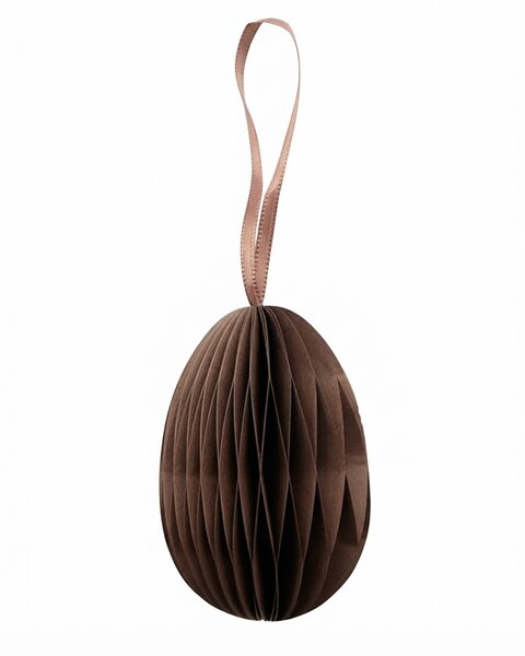 10 PAPER EGGS CHOCOLAT BROWN