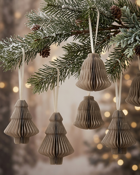 10 PAPER BELL WARM GRAY