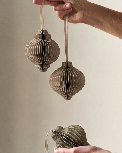 10x PAPER JEWEL WARM GRAY