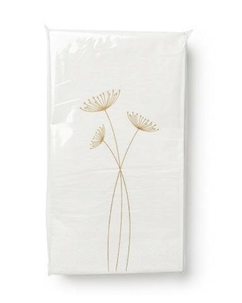 15 SERVIETTEN OFF-WHITE