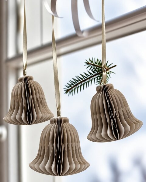 10 PAPER BELL WARM GRAY