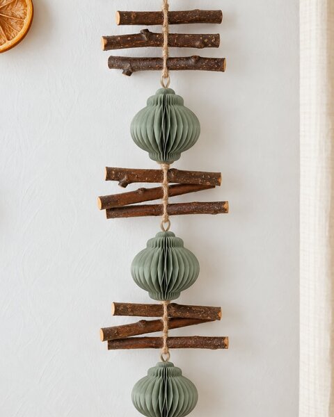 10 PAPER JEWEL OLIVE GREEN