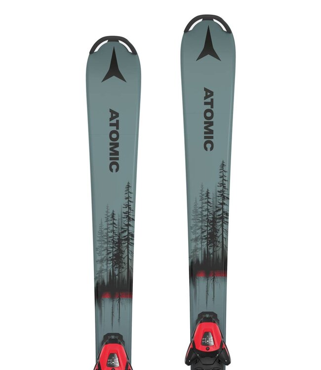 Atomic Maverick Junior 130-150 + L6 Gw All-mountain Skis For Kids