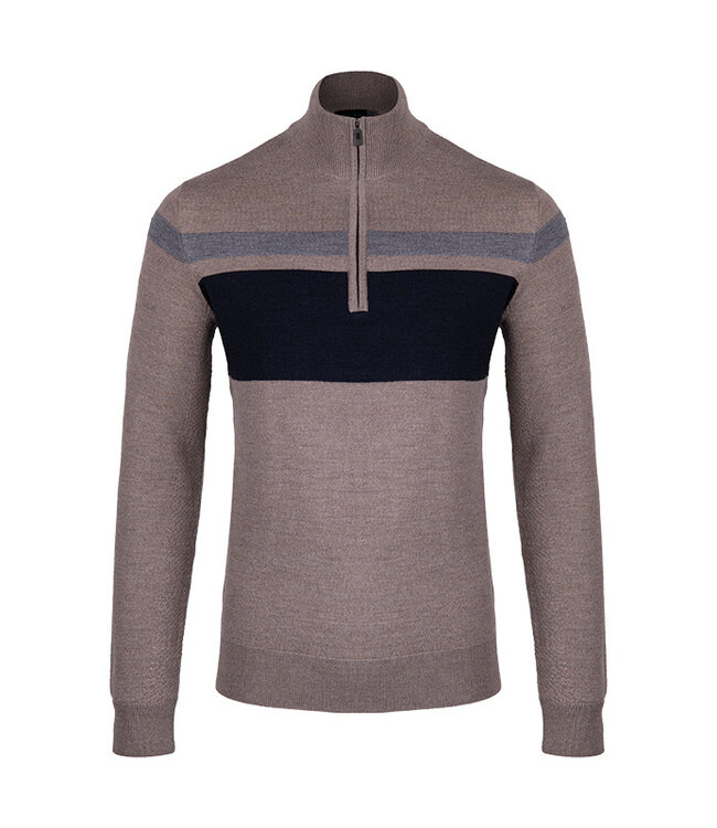 Kjus Stripe Half-Zip Sweater For Men