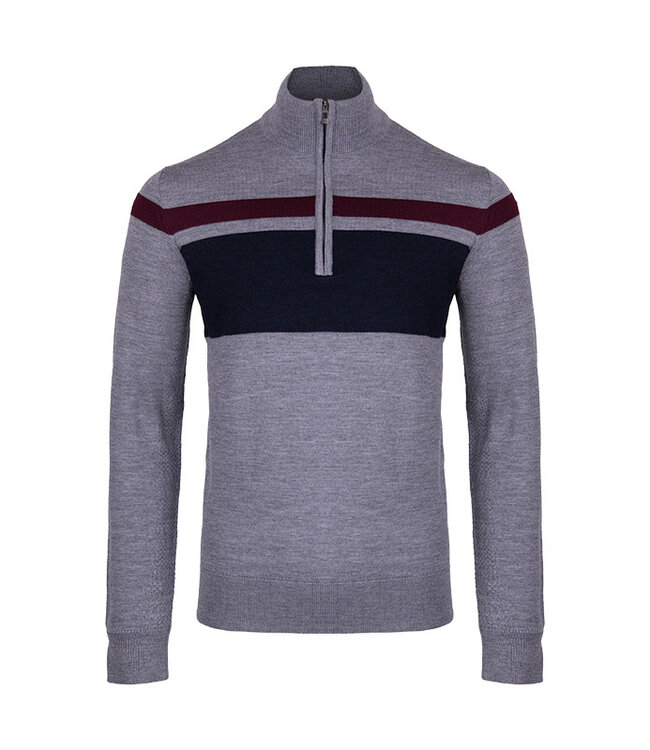 Kjus Stripe Half-Zip Sweater For Men